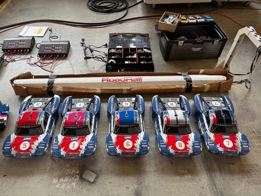 Race Car Rennen indoor