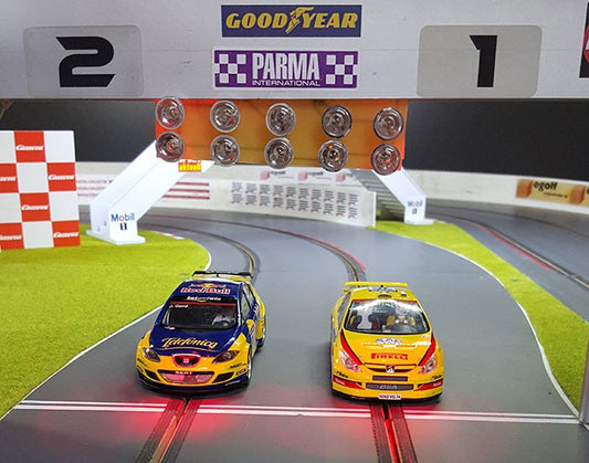 Carrera Slotcar Rennbahn