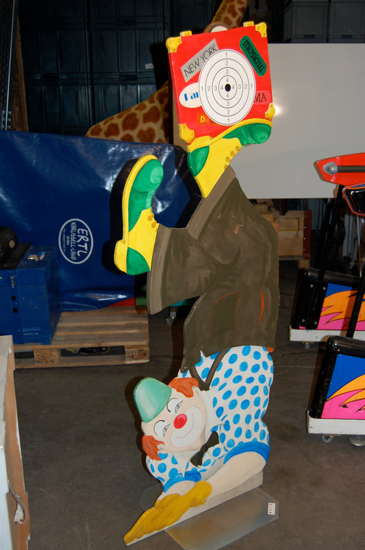 Armbrustschiessen "Clown mit Koffer"