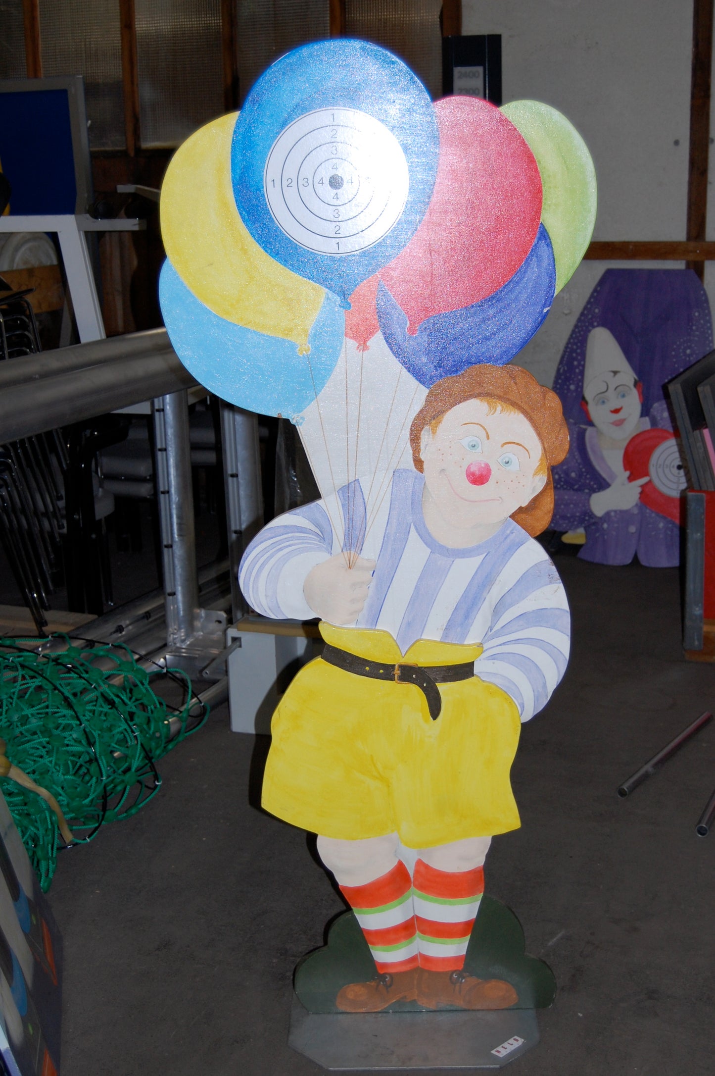 Armbrustschiessen "Clown mit Ballonen"