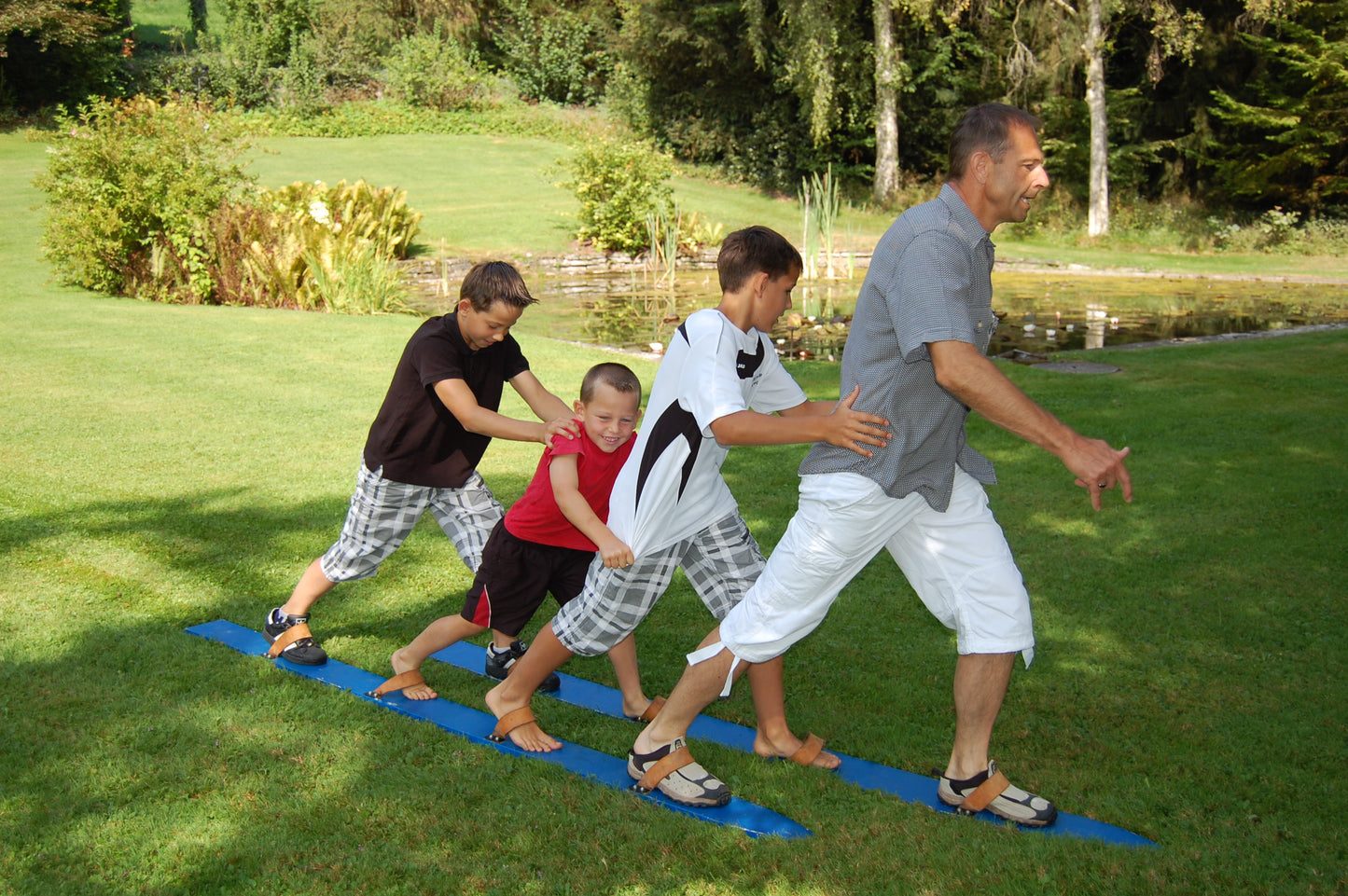 Rasenski für 4 Personen (1 Paar, blau)