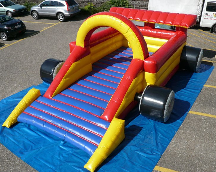Hüpfburg Formel 1 Auto