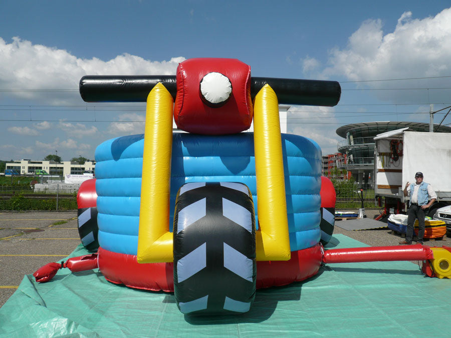 Hüpfburg Motorrad Töff