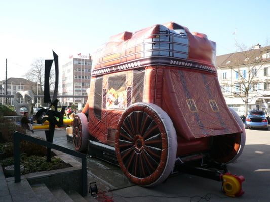 Hüpfburg Kutsche  Wild West