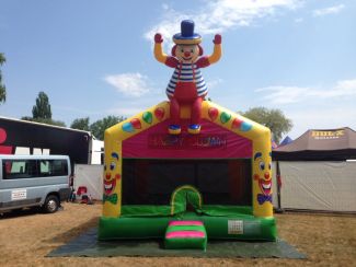 Hüpfburg Zirkus Clown