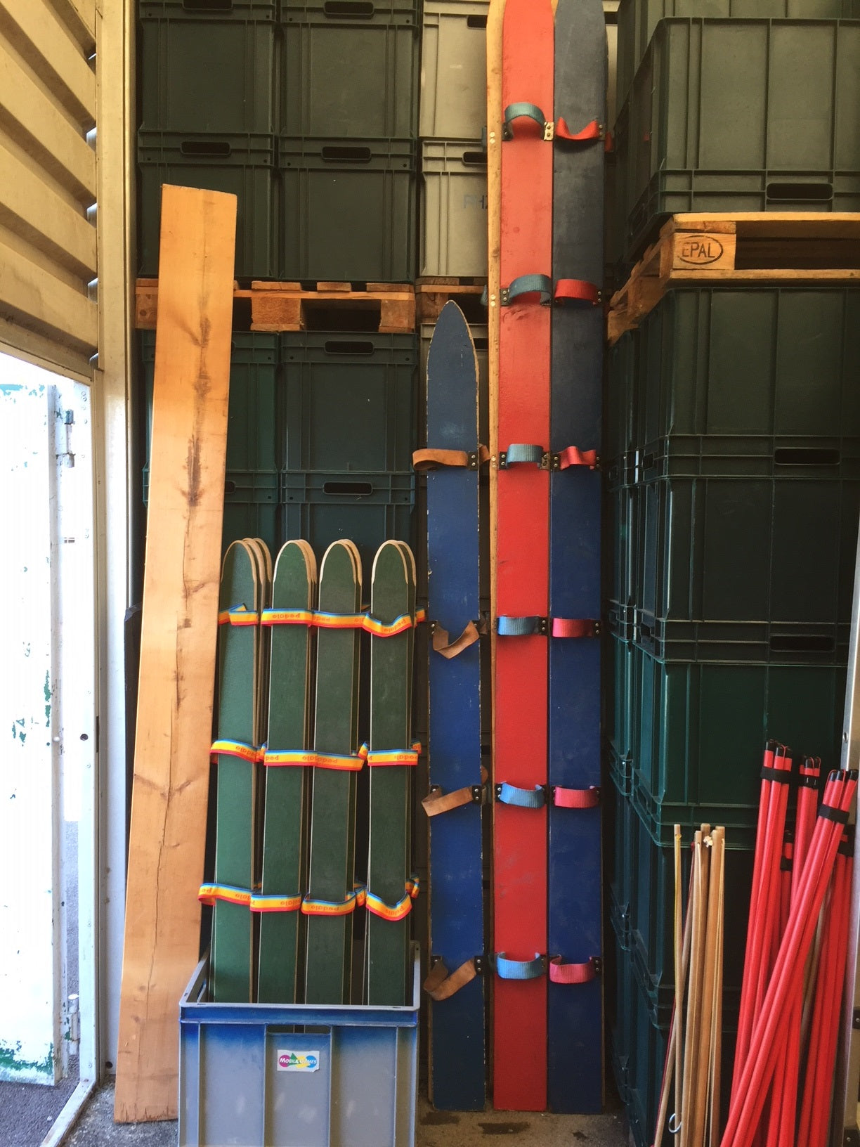 Rasenski für 4 Personen (1 Paar, rot)