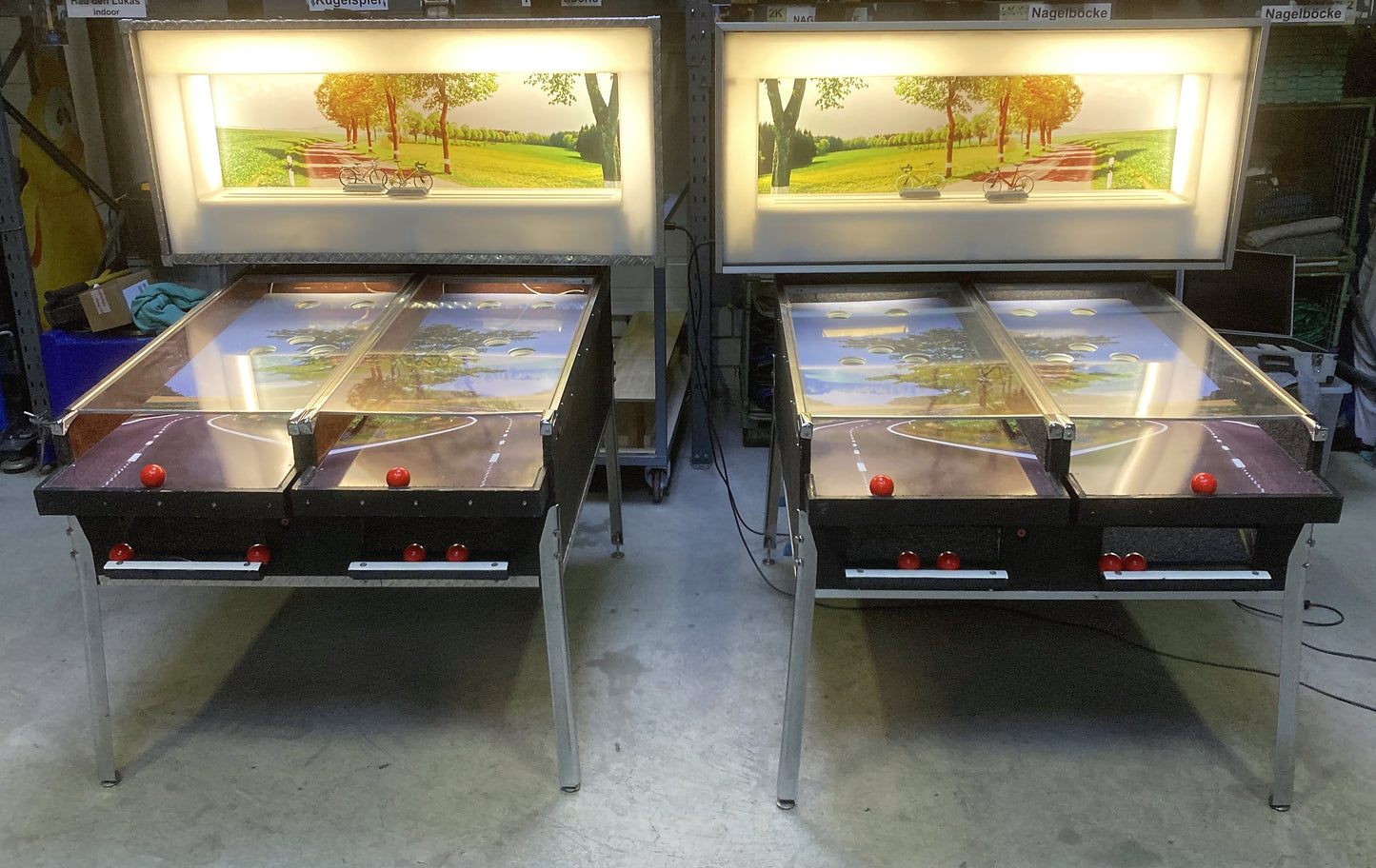 Fahrrad- / Velorennen Duell / Kugel