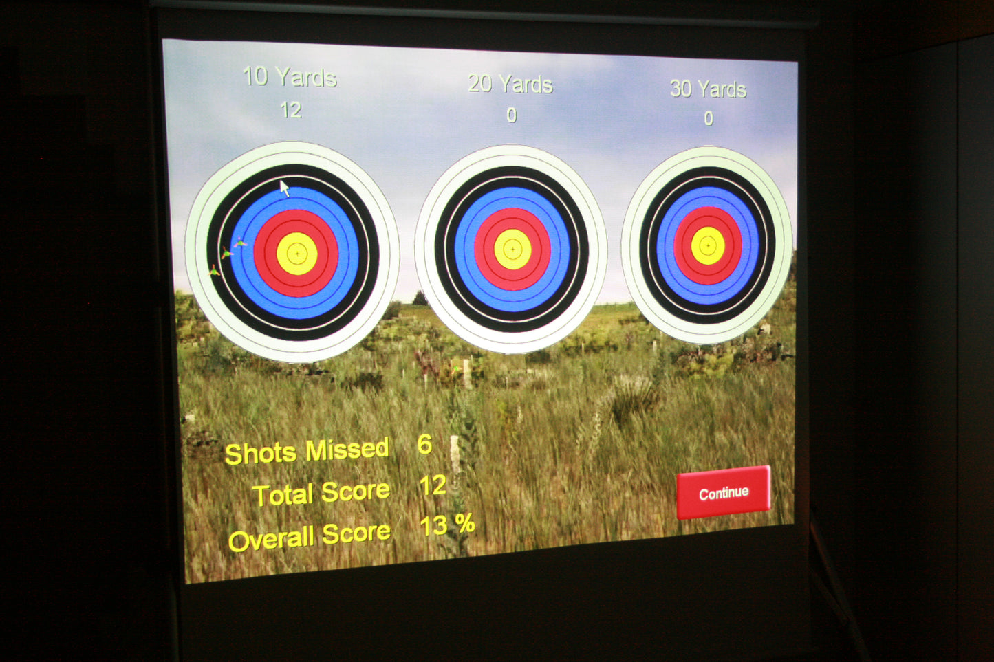 Laser Pfeilbogen Schiess Stand