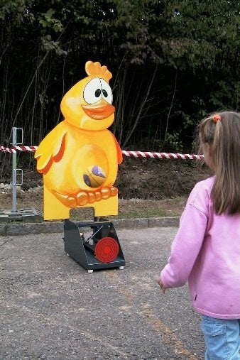 Mohrenkopfschleuder Ente