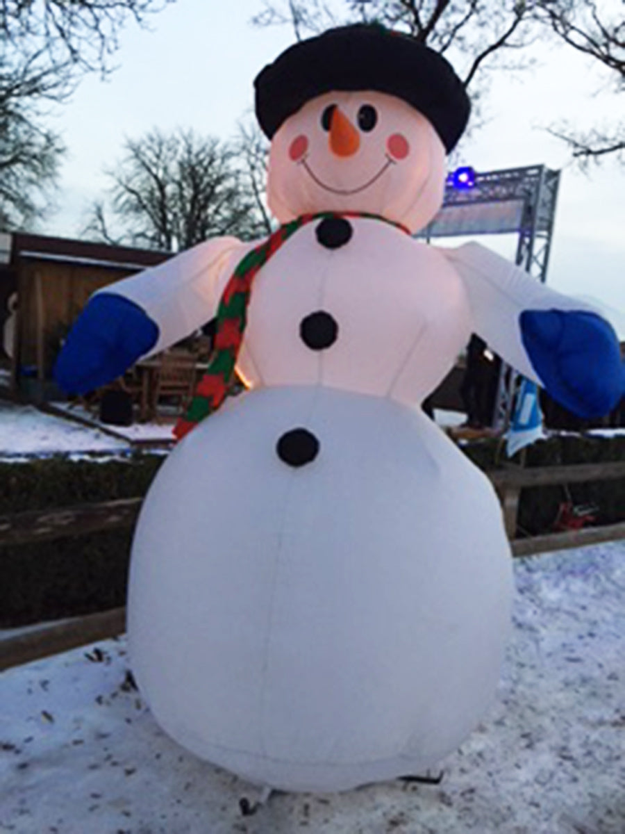 Schneemann aufblasbar