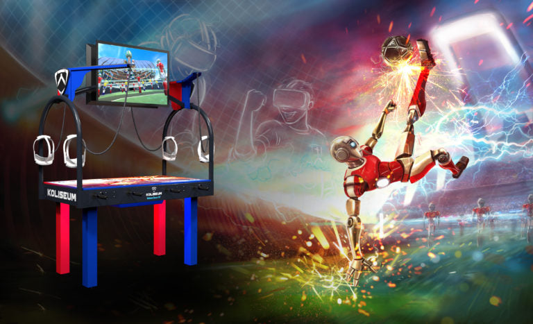 Fussball Kasten Virtual Reality VR Standart 4P