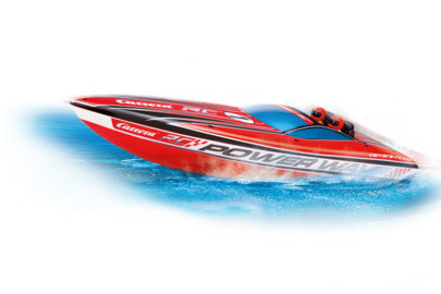 RC-Boote ferngesteuert (Set à 3Boote)