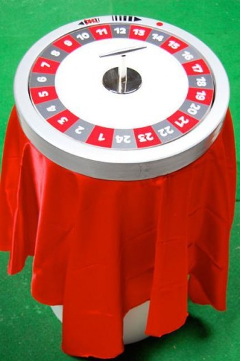 Glücksrad "Waagrecht" rot