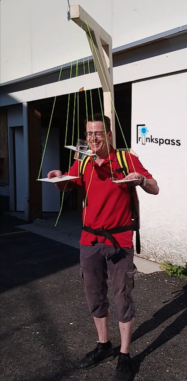 Trinkspass mit Galgen