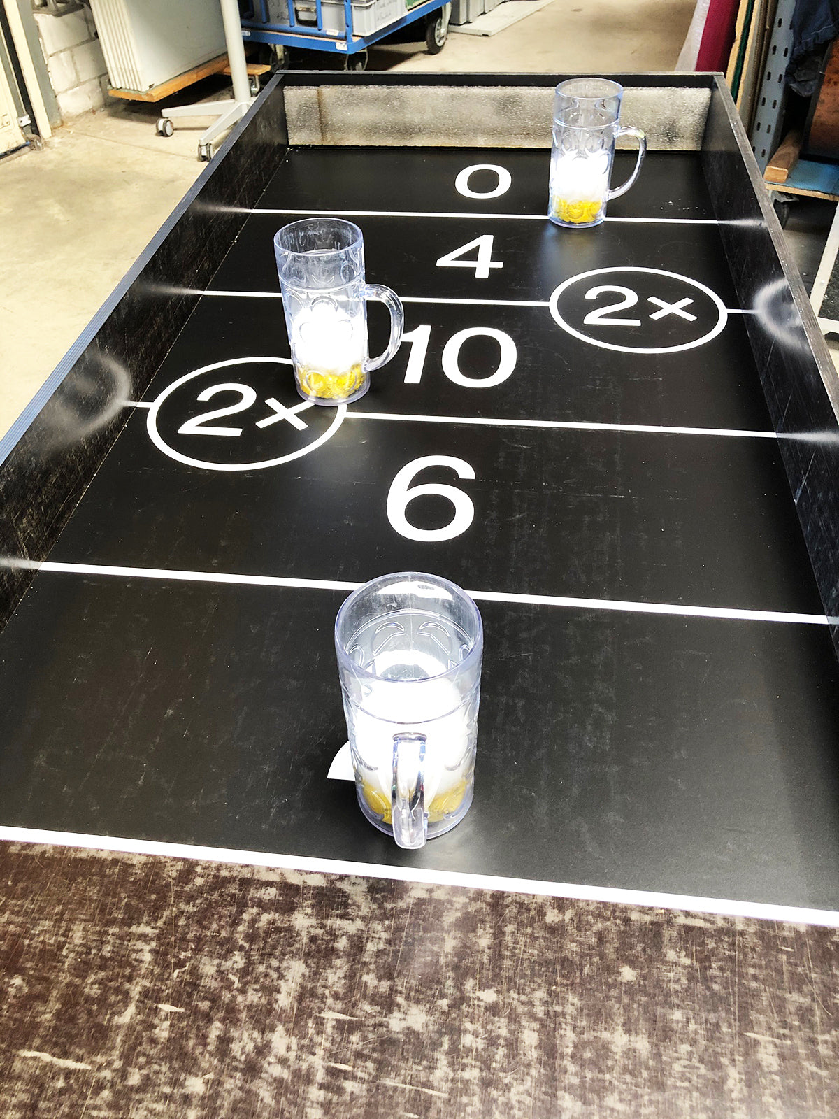 Masskrug-/Bierhumpen-Curling black