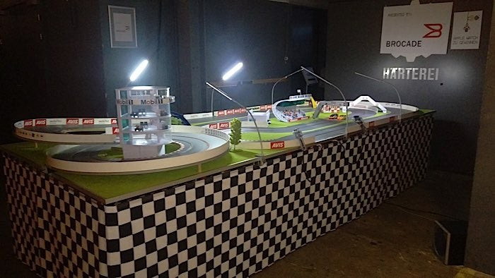 Carrera Slotcar Rennbahn