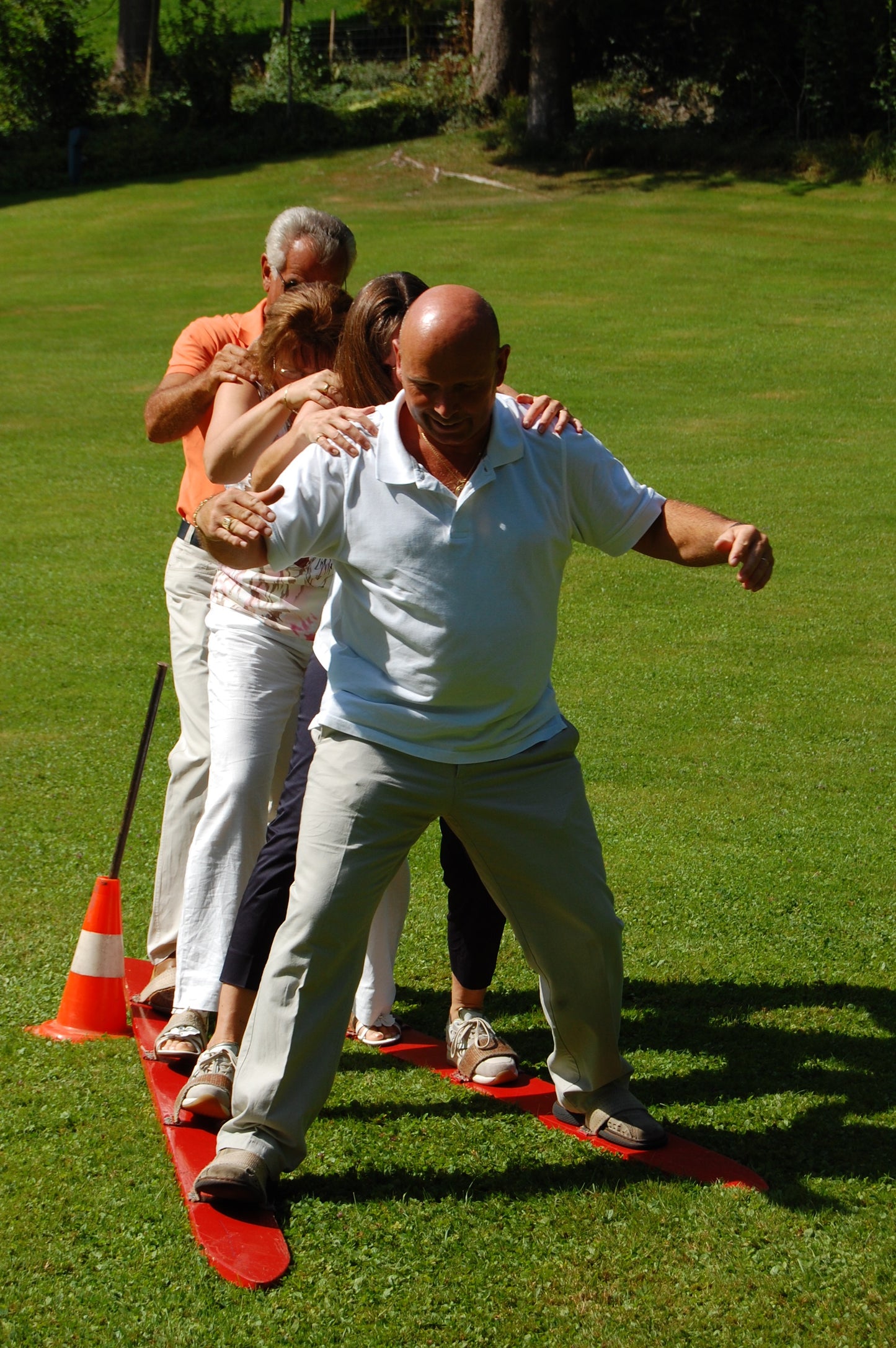 Rasenski für 4 Personen (1 Paar, rot)