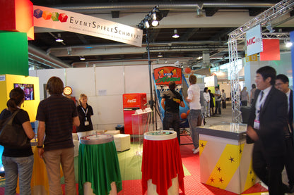 Glücksrad "Waagrecht" rot