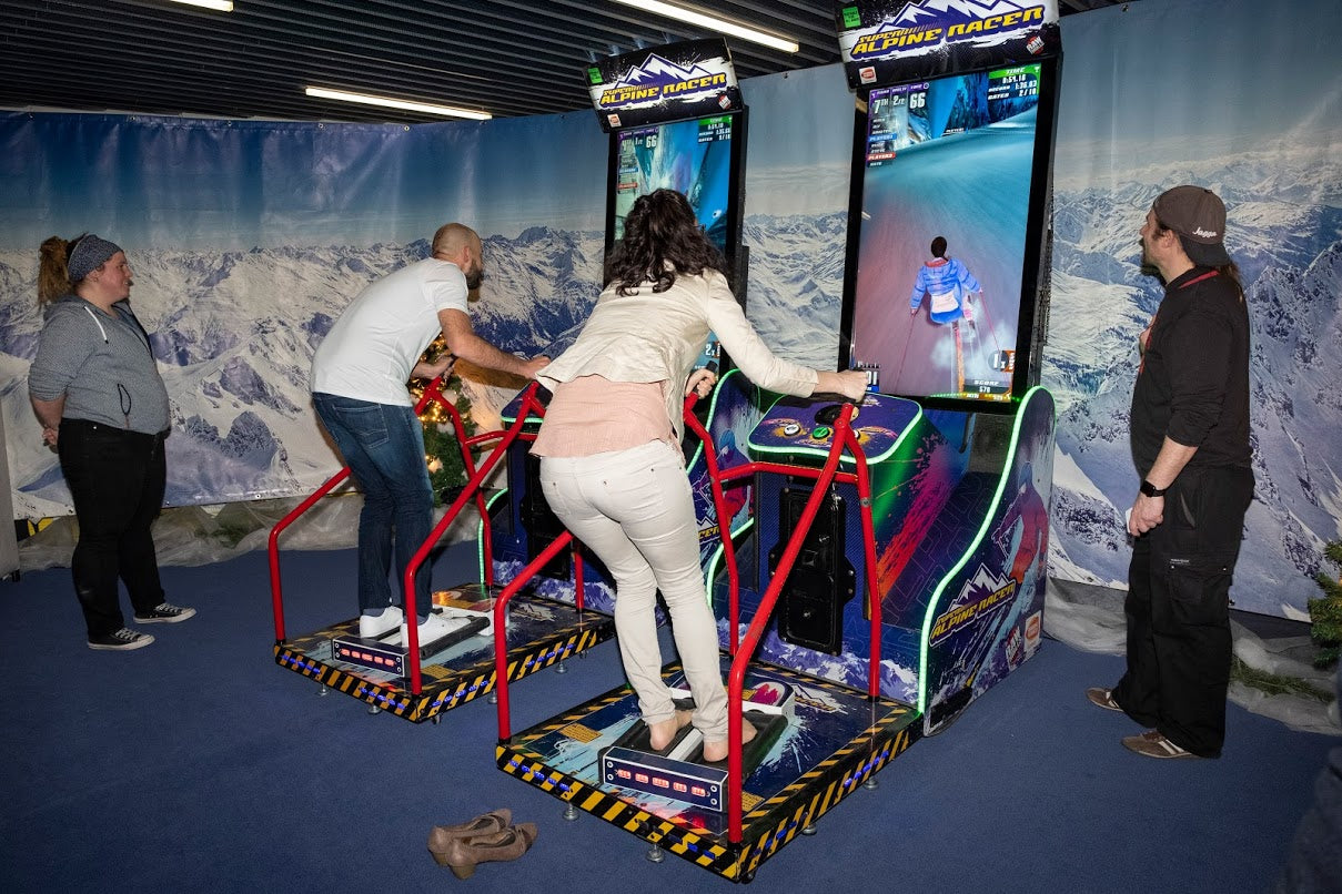 Skisimulator Duell
