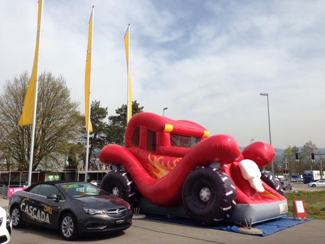 Hüpfburg Monster Truck