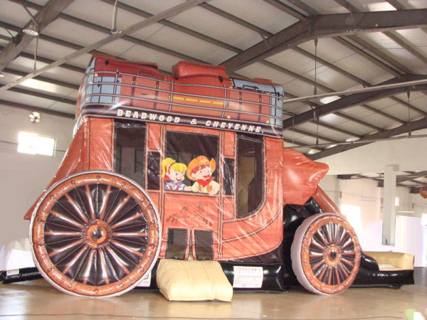 Hüpfburg Kutsche  Wild West