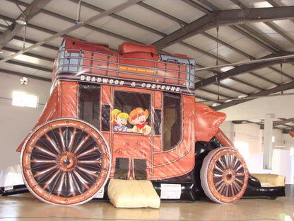 Hüpfburg Kutsche  Wild West