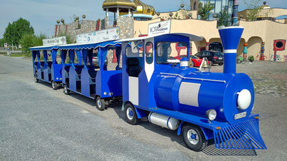 Bimmel- Eisenbahn blau