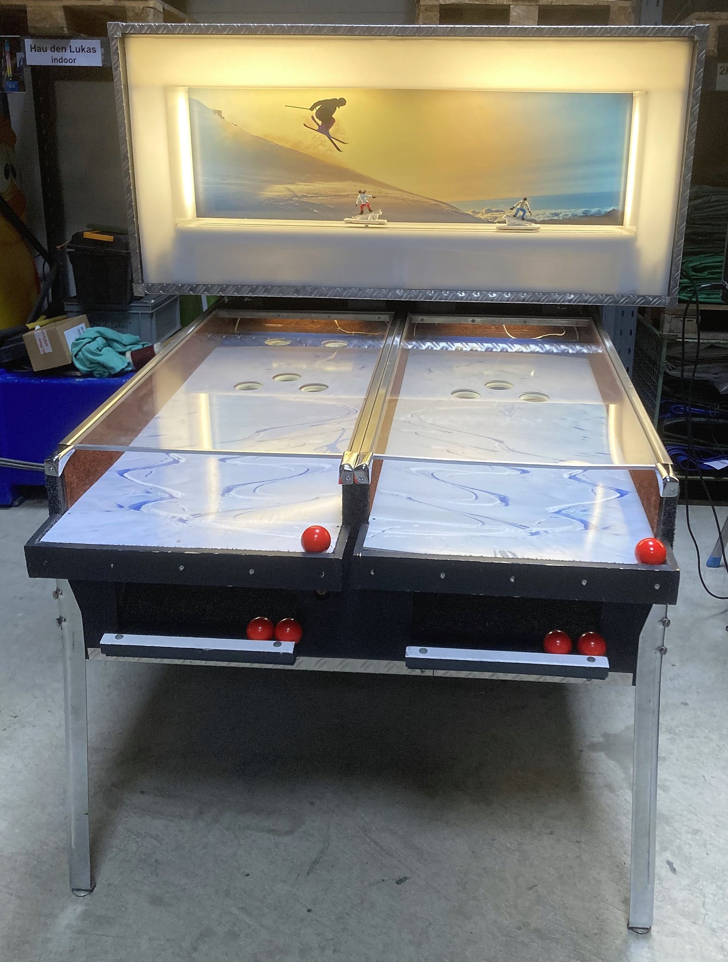 Snowboard Kugelspiel