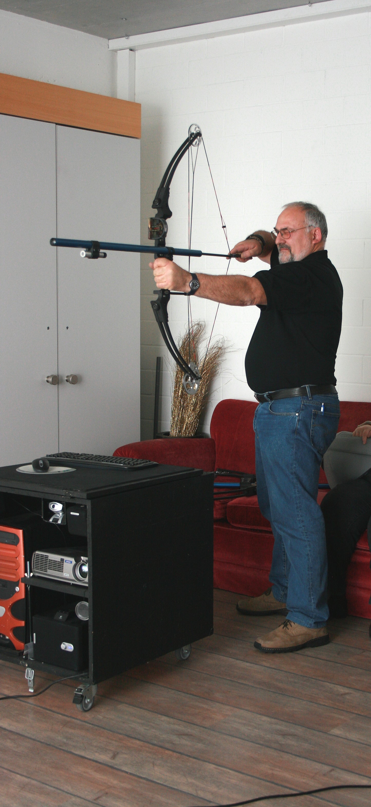 Laser Pfeilbogen Schiess Stand