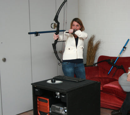 Laser Pfeilbogen Schiess Stand