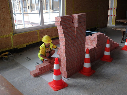 Bachsteine aus Karton