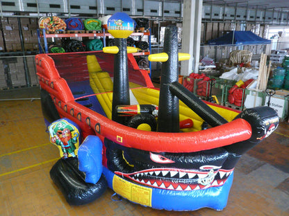 Hüpfburg Piratenschiff