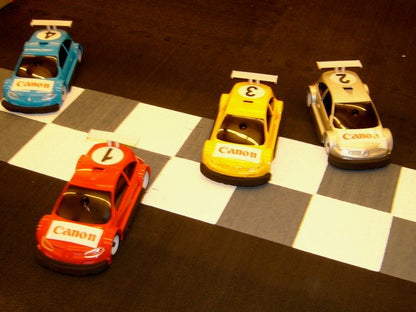 Race Car Rennen indoor